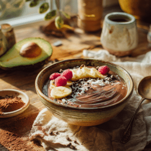 Vegan Chocolate Smoothie Bowl (5-Minute Recipe) - Thefoodiebunch