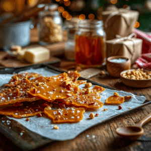 Chipotle Peanut Brittle