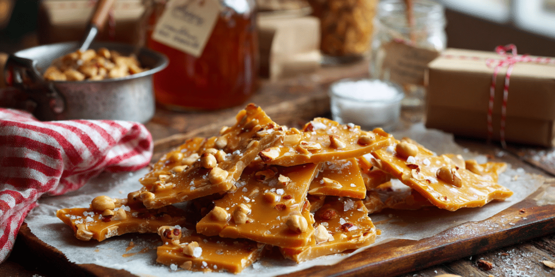 Chipotle Peanut Brittle
