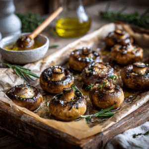 Roasted Mushroom Bites