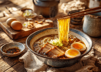Classic Shoyu Ramen With Braised Pork Belly