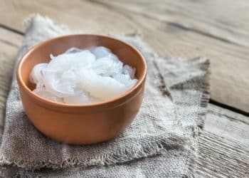 Bowl Of Shirataki Noodles