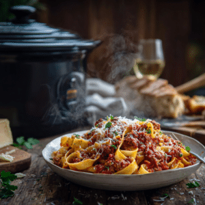 Crockpot Bolognese