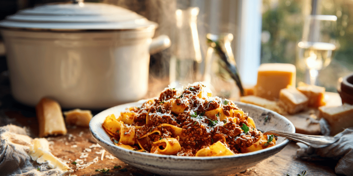 Crockpot Bolognese