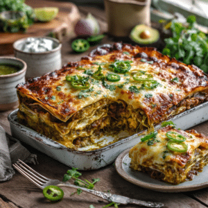 Beef Enchilada Casserole