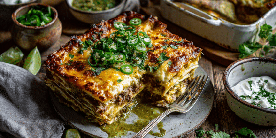Beef Enchilada Casserole