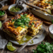 Easy Beef Enchilada Casserole (No Rolling!) - Thefoodiebunch Beef Enchilada Casserole