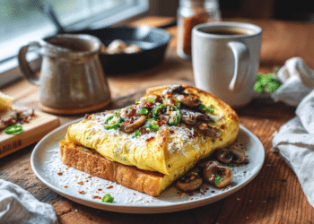Chili French Omelette Toast