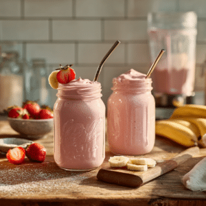 Easy Strawberry Banana Smoothie