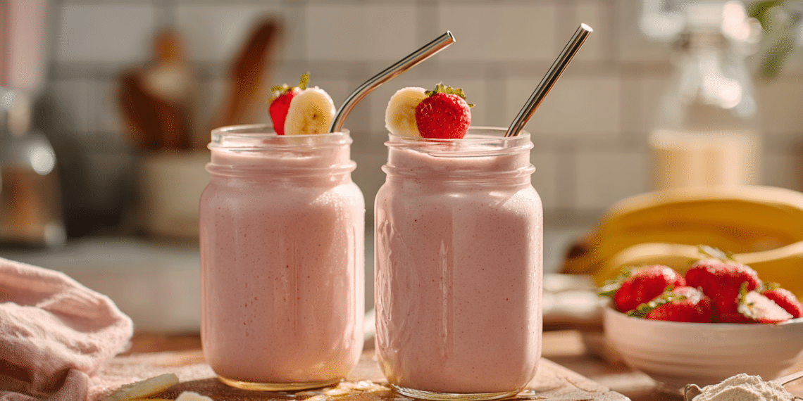 Easy Strawberry Banana Smoothie