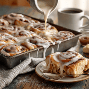 Glazed Cinnamon Buns