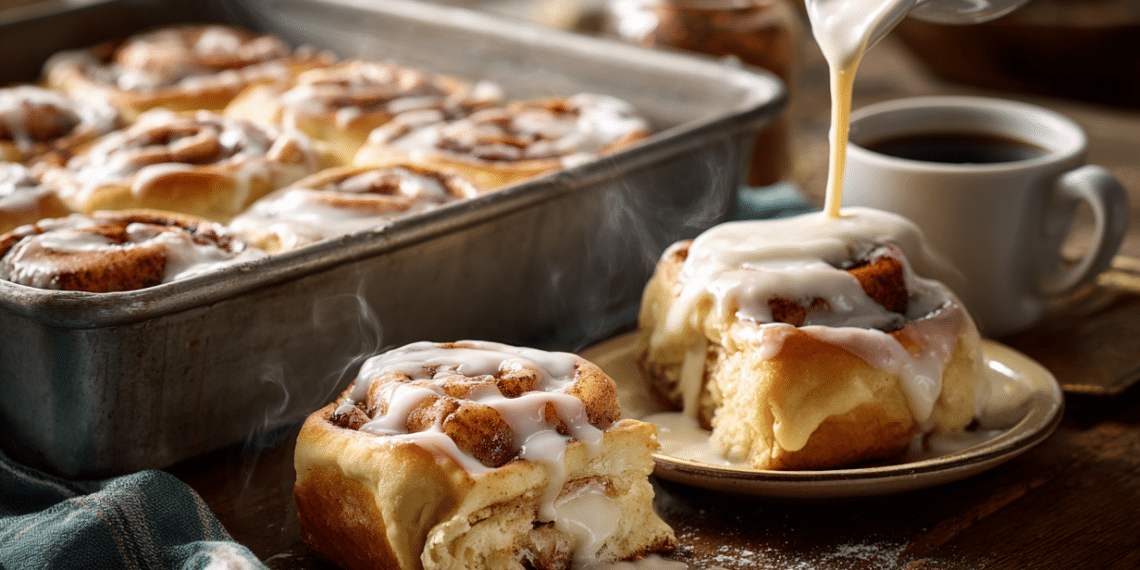 Glazed Cinnamon Buns