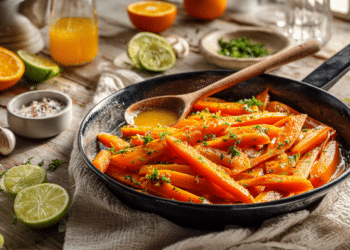 Simmered Citrus Carrots