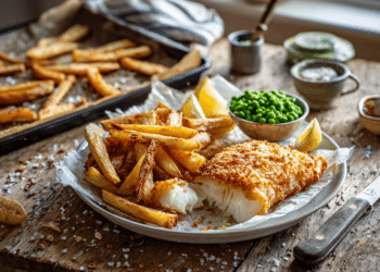 Gluten-Free Fish And Chips With Mushy Peas