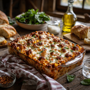 Baked Ziti With Italian Sausage