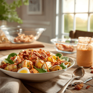 Spicy Bacon Egg Salad
