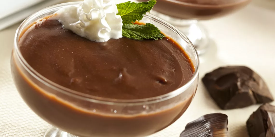 Hot Homemade Chocolate Pudding