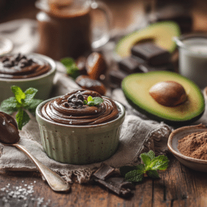 Healthy Avocado Chocolate Mousse (Vegan, No-Bake) - Thefoodiebunch Healthy, Velvety, Smooth Chocolate Mousse