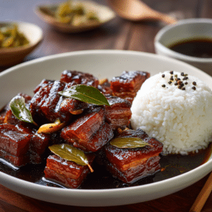 Filipino Pork Belly Adobo – Tender &Amp; Saucy