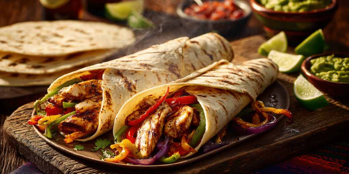 Easy Chicken Fajitas (Juicy Lime-Garlic Marinade) - Thefoodiebunch Easy Chicken Fajitas (Juicy Lime-Garlic Marinade)
