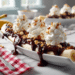Classic Banana Split With Homemade Hot Fudge Sauce - Thefoodiebunch Classic Banana Split With Homemade Hot Fudge Sauce