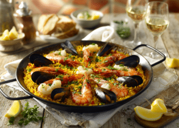 Authentic Seafood Paella Easy Spanish Recipe