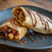 Baked Vegan Chimichanga