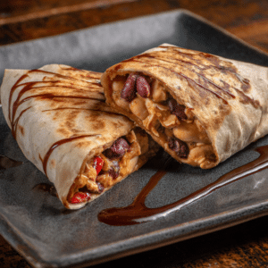 Baked Vegan Chimichanga (Crispy, Easy, 35 Min) - Thefoodiebunch Baked Vegan Chimichanga