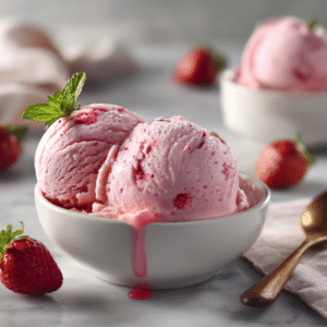 Strawberry Frozen Yogurt