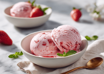 Strawberry Frozen Yogurt