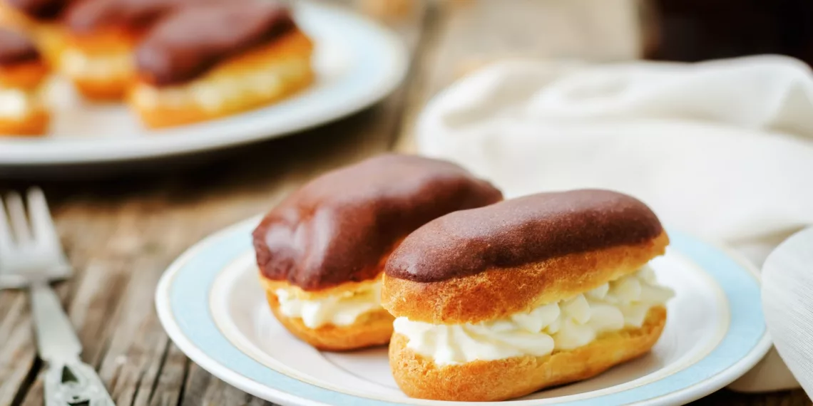 Homemade Chocolate Eclair