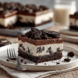 Vegan Oreo Cheesecake (No-Bake Cashew Base)