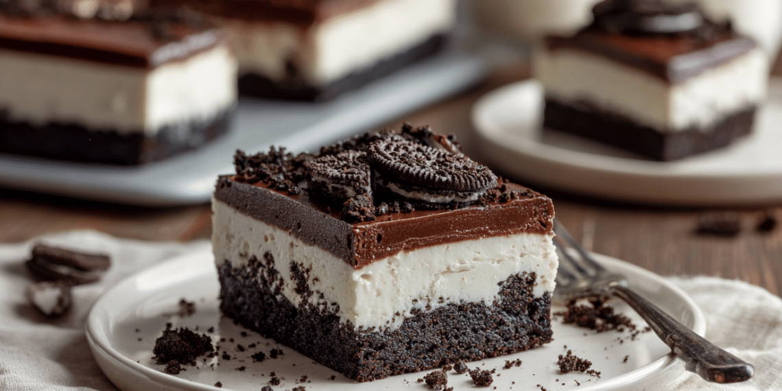 Vegan Oreo Cheesecake (No-Bake Cashew Base)