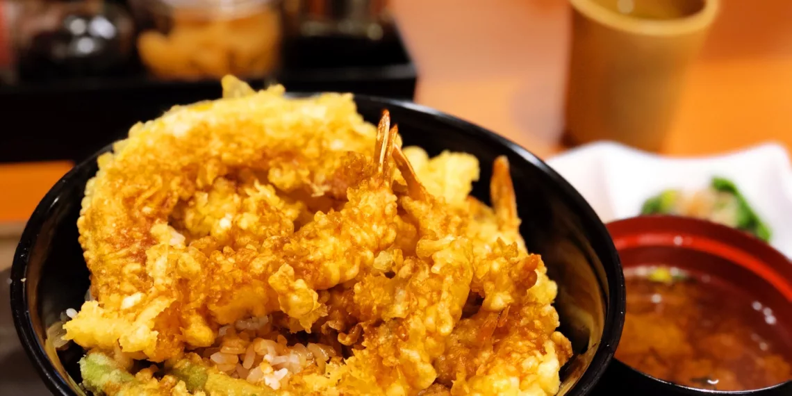 Japanese Tempura Don (Rice)