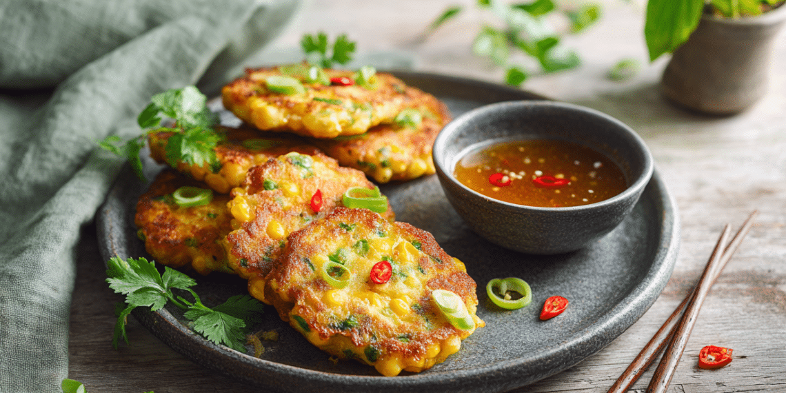 Thai Potato Cakes With Spicy Dipping Sauce