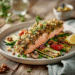 Baked Salmon With Walnut Crust (35 Minutes)