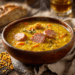 Yellow Split Pea Soup With Sausage (Easy One-Pot) - Thefoodiebunch Yellow Split Pea Soup With Sausage (Easy One-Pot)