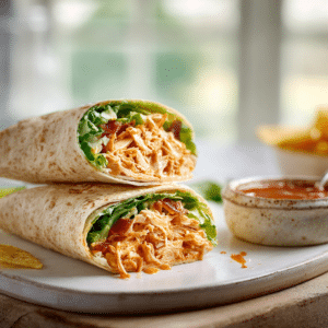 Honey-Chipotle Chicken Wrap