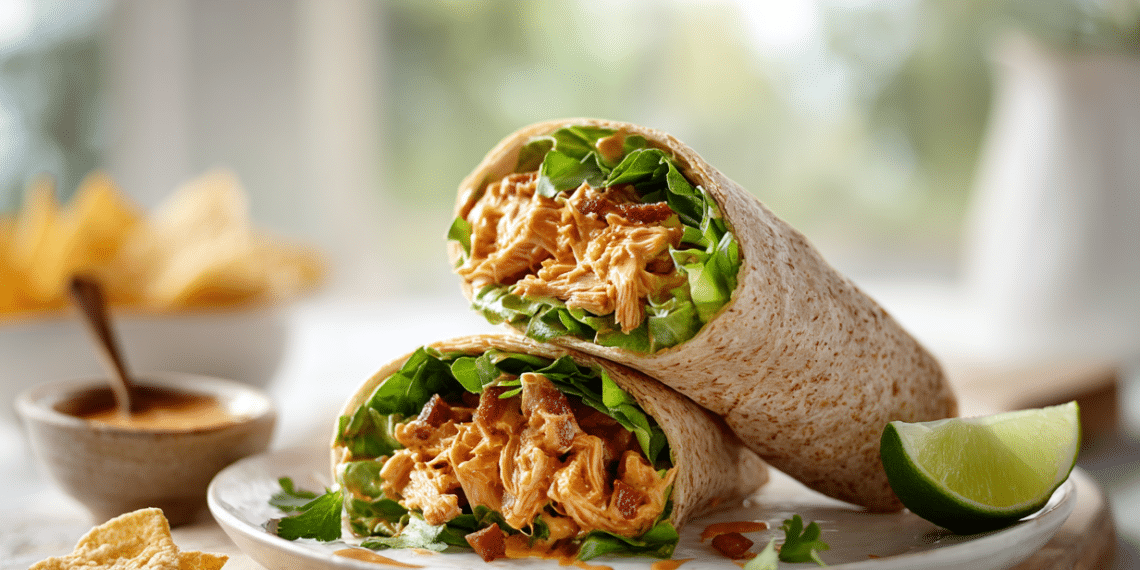 Honey-Chipotle Chicken Wrap