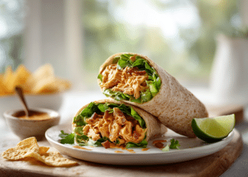 Honey-Chipotle Chicken Wrap