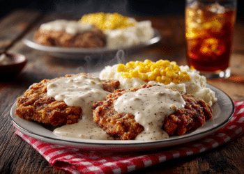 Chicken Fried Steak With Cream Gravy (Extra Crispy)