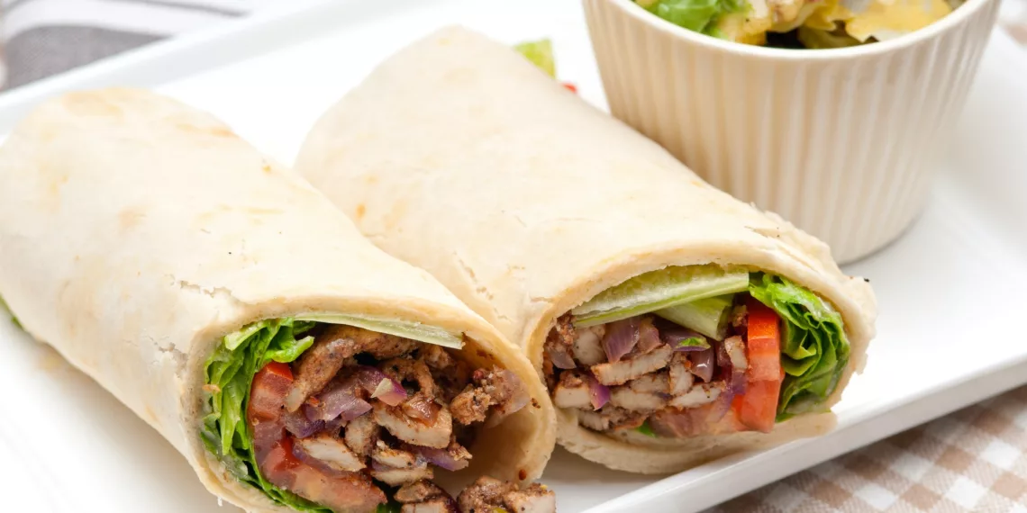 Honey-Chipotle Chicken Wrap