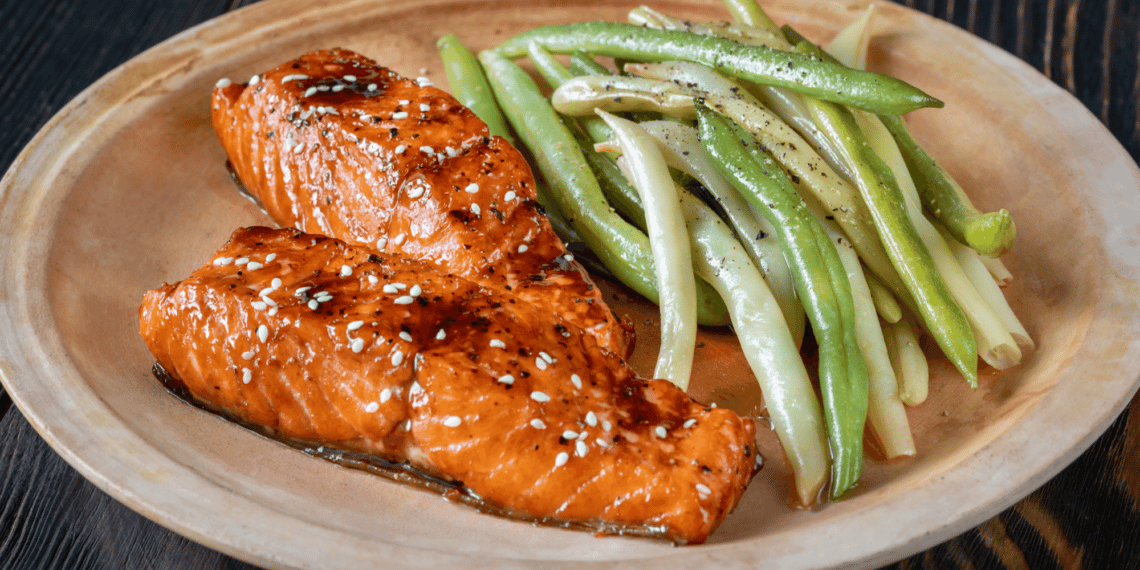 Soy Ginger Baked Salmon