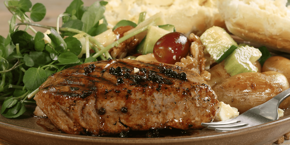 Tuna Steak In Soy Sauce