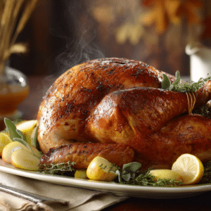 Juicy Roast Turkey With Brine — Moist &Amp; Golden