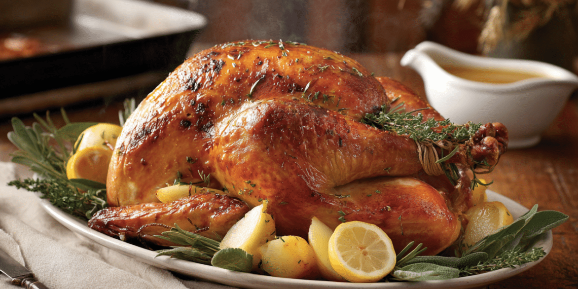 Juicy Roast Turkey With Brine — Moist &Amp; Golden