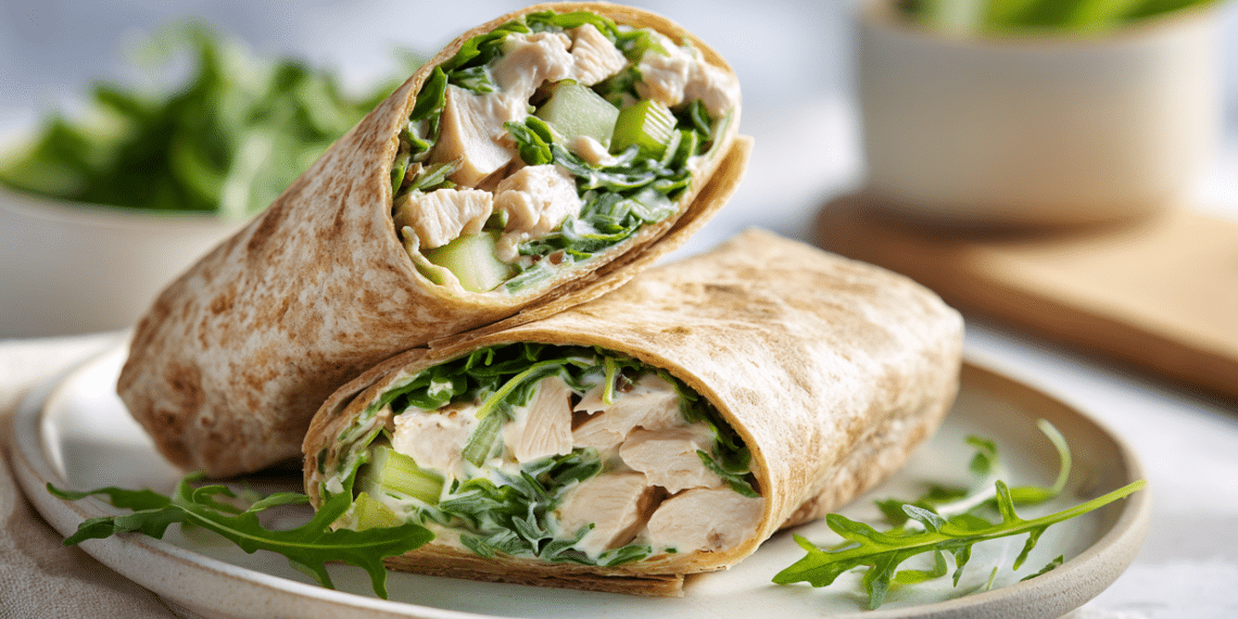 Easy Chicken Salad Wrap (Ready In 15 Minutes)