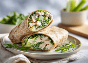 Easy Chicken Salad Wrap (Ready In 15 Minutes)
