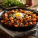 Sweet Potato And Chicken Sausage Hash (35 Minutes) - Thefoodiebunch Sweet Potato And Chicken Sausage Hash