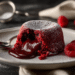 Red Velvet Lava Cake With Molten Chocolate Centre